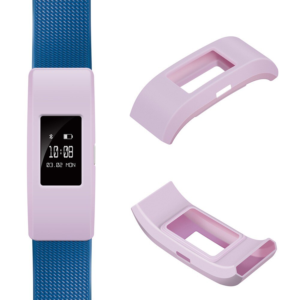 Eieuuk myk silikonhylse fitness band deksel beskyttelsesdeksel tilbehør for fitbit charge 2 smartwatch: Syrin