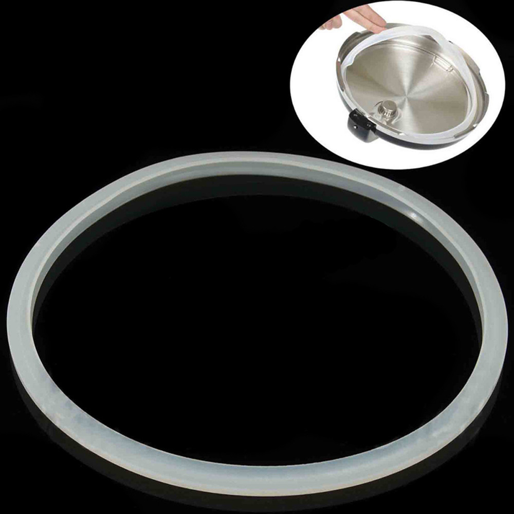 24cm Practial Pressure Cookers White Silicone Rubber Gasket Sealing Ring Pressure Cooker Seal Ring Kitchen Cooking Tools