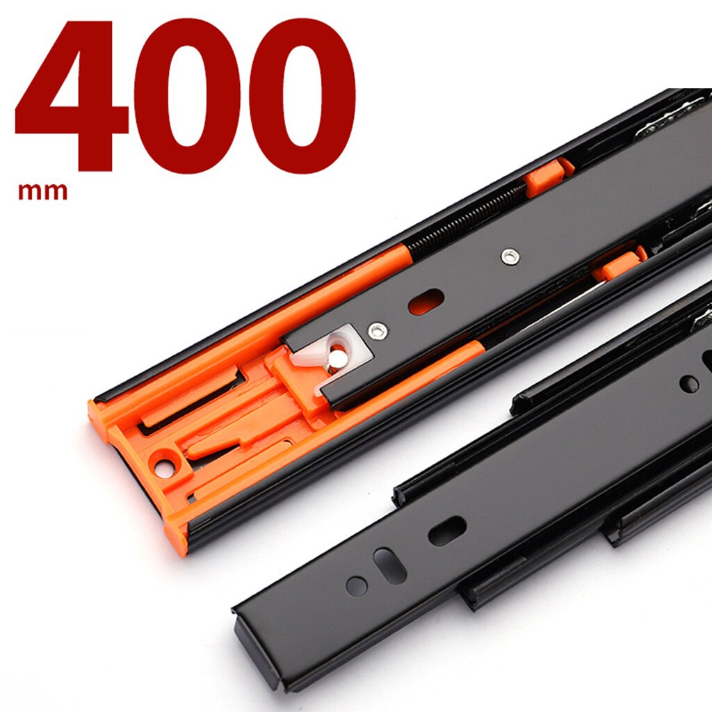 N0HB Lade Rails Zware Kast Lade Slides Soft Close Volledige Uitbreiding Home Lopers Slide Zelfsluitende Koude Rolledsteel: 4