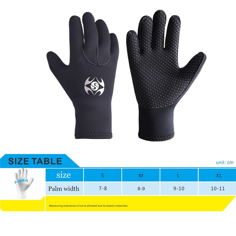 Zwemmen Duiken Handschoenen 3Mm Neopreen Anti-Slip Warme Mannelijke En Vrouwelijke Duiken Handschoenen Scuba Dive Snorkelen Duiken Handschoenen onderwater