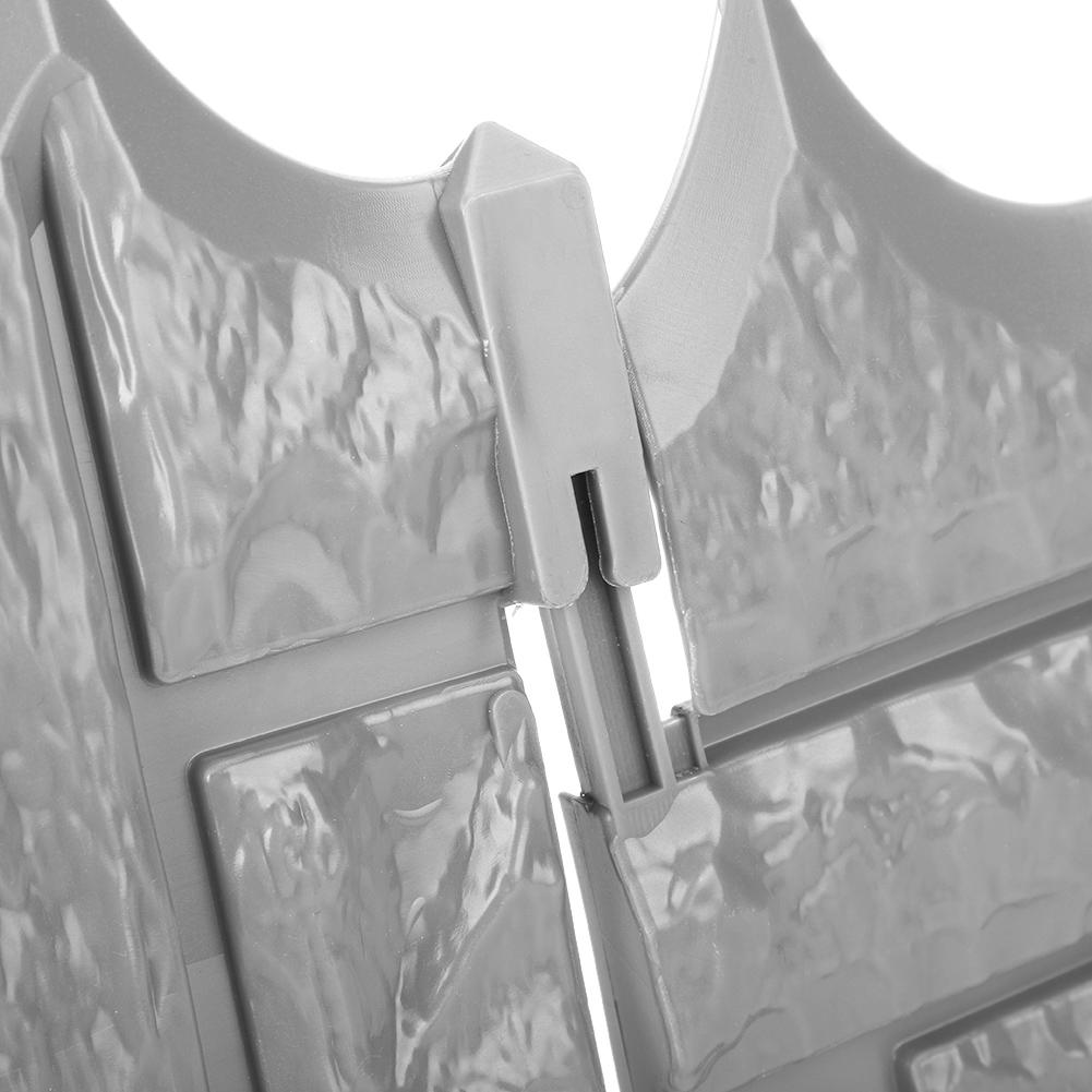 6Pcs Outdoor Garden Landscape Fencing Bed Border Edging Fence Garden Decorative Animal Dog Barrier Fence Flower Fence