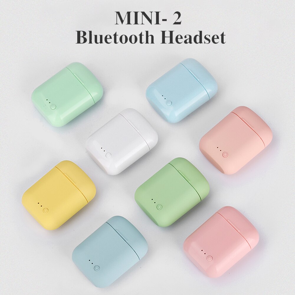 Original i12 Tws Wireless Earphone 5.0 Bluetooth Headphones i7s mini2 Earbuds with Charging Box Wireless Headphones for IPhone