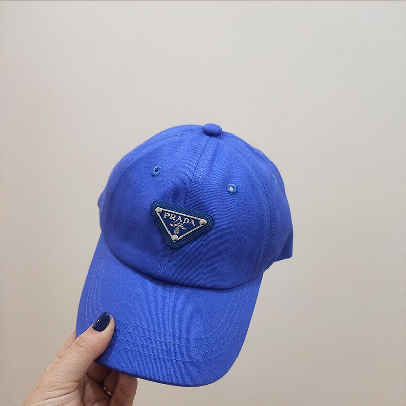 Children's Baseball Cap Four Seasons Outdoor Sunshade Sun Hat Baby Cartoon Cap Outing Sun Hat: Blue / 48-54