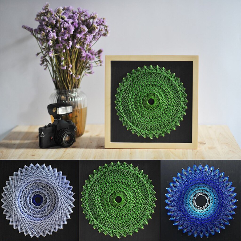 String Art Kit with Tools for Kids Beginner Crafting Bird Nest