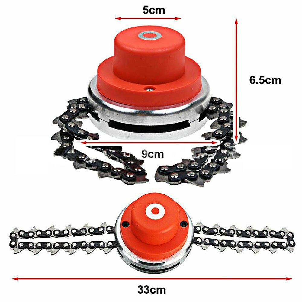 Universele grasmaaier ketting trimmerkop kettingmaaier, gebruikt voor trimmer tuin gras borstel grasmaaier gereedschap accessoires gras