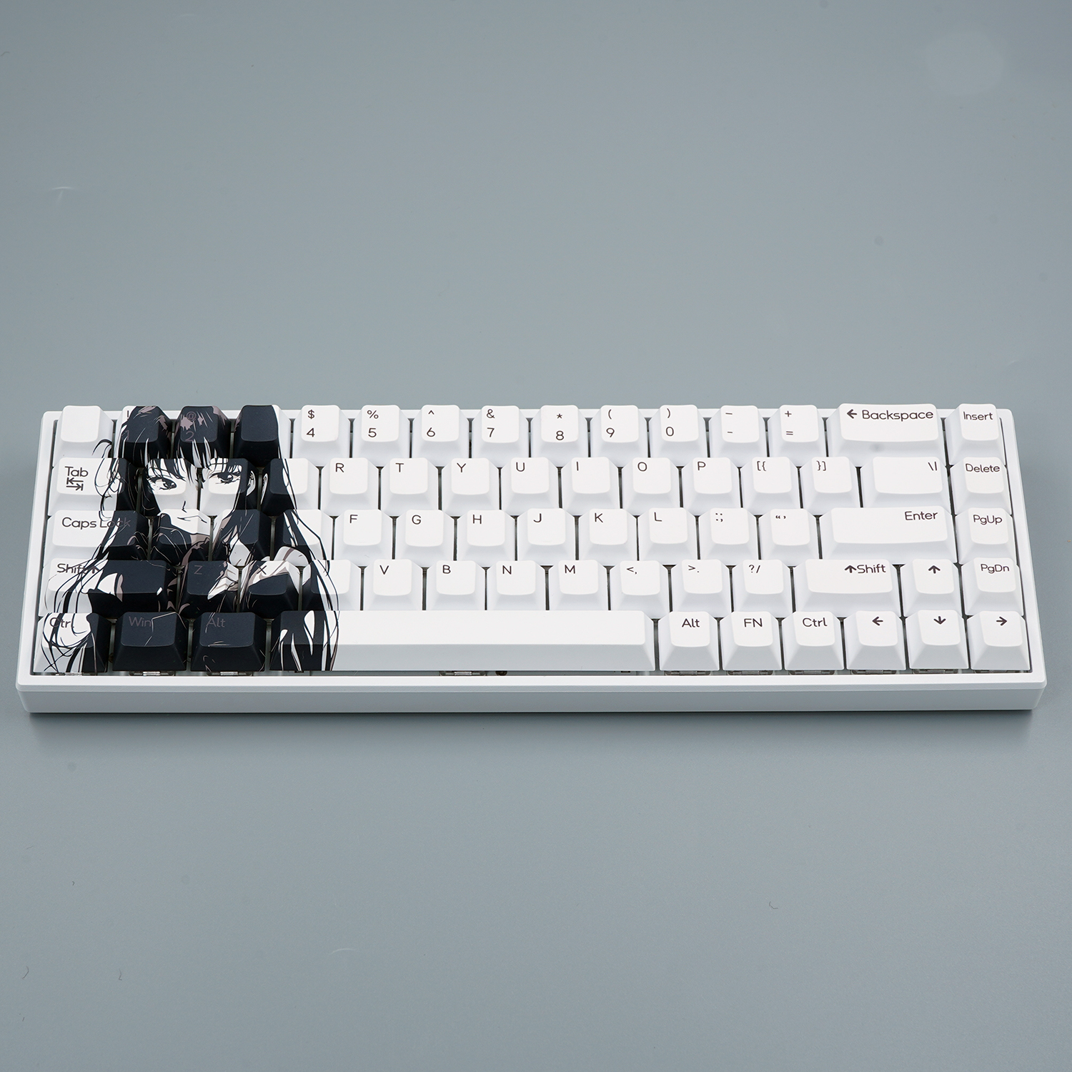 NPKC Cherry Profile Keycaps Anime Keycap PBT Key caps For MX Switch 60% 65% Mechanical Keyboard Caps Wooting 60 MAD 68HE Key cap