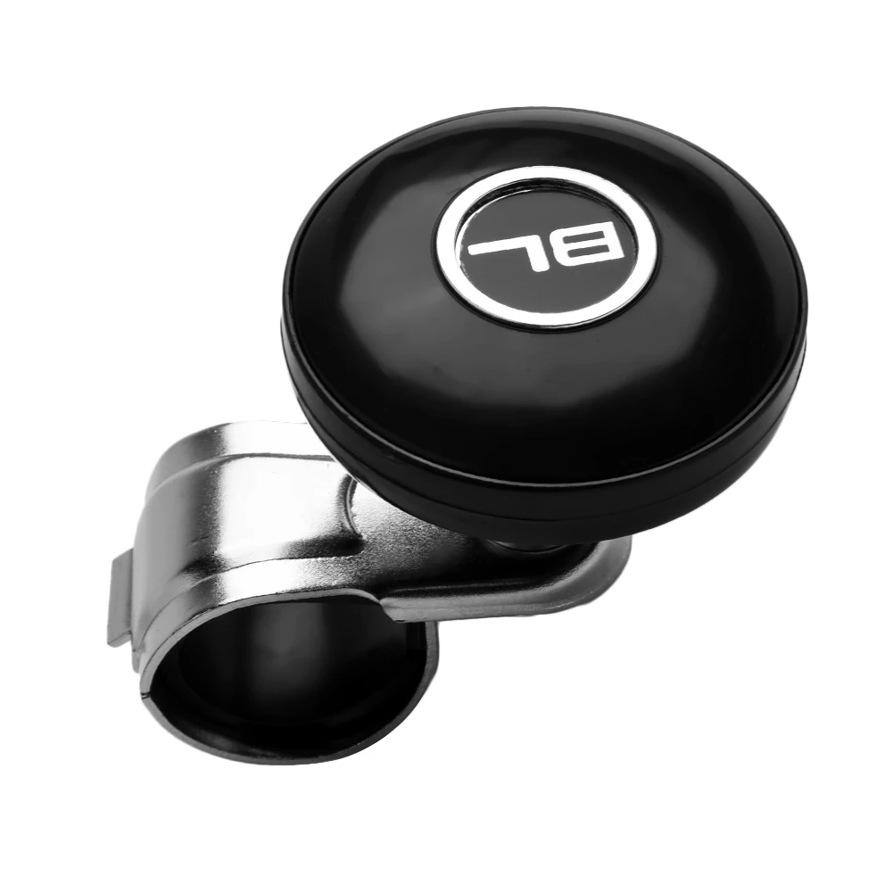 Manopola Sfera Assister Spinner Aid Power Manico nero Volante per camion in metallo + ABS Circa 9 x 8 cm Semplice da installare