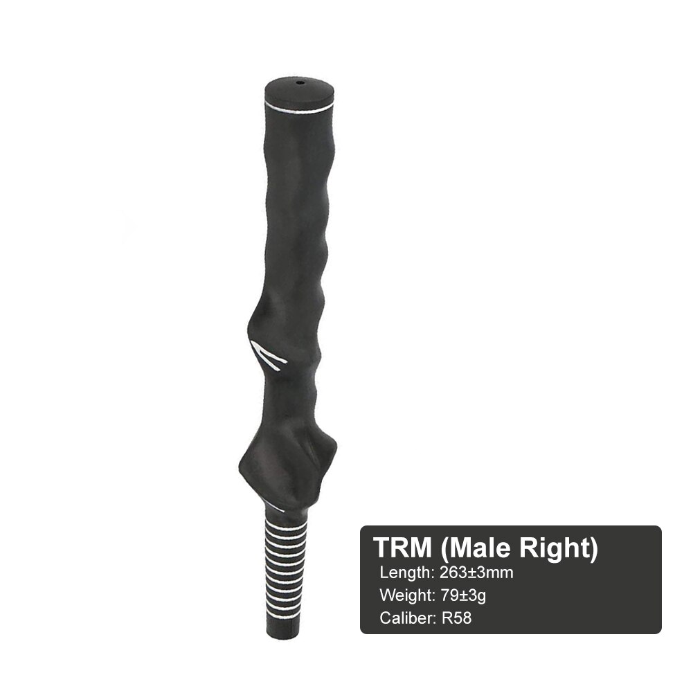 Golf Rubber Swing Trainer Training Grip Aids for Right Left Hand Golfer Practice Standard Teaching Aid: for men right