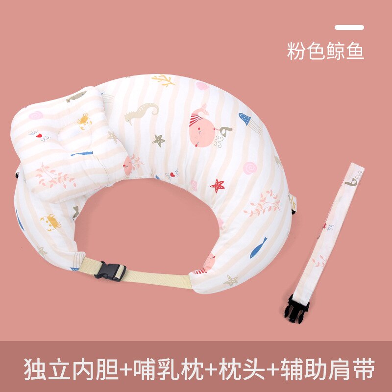Oreillers d&#39;allaitement pour bébés, coussin pour femmes enceintes, en forme de U, pour -né, en coton, pour la taille: 2pc-A