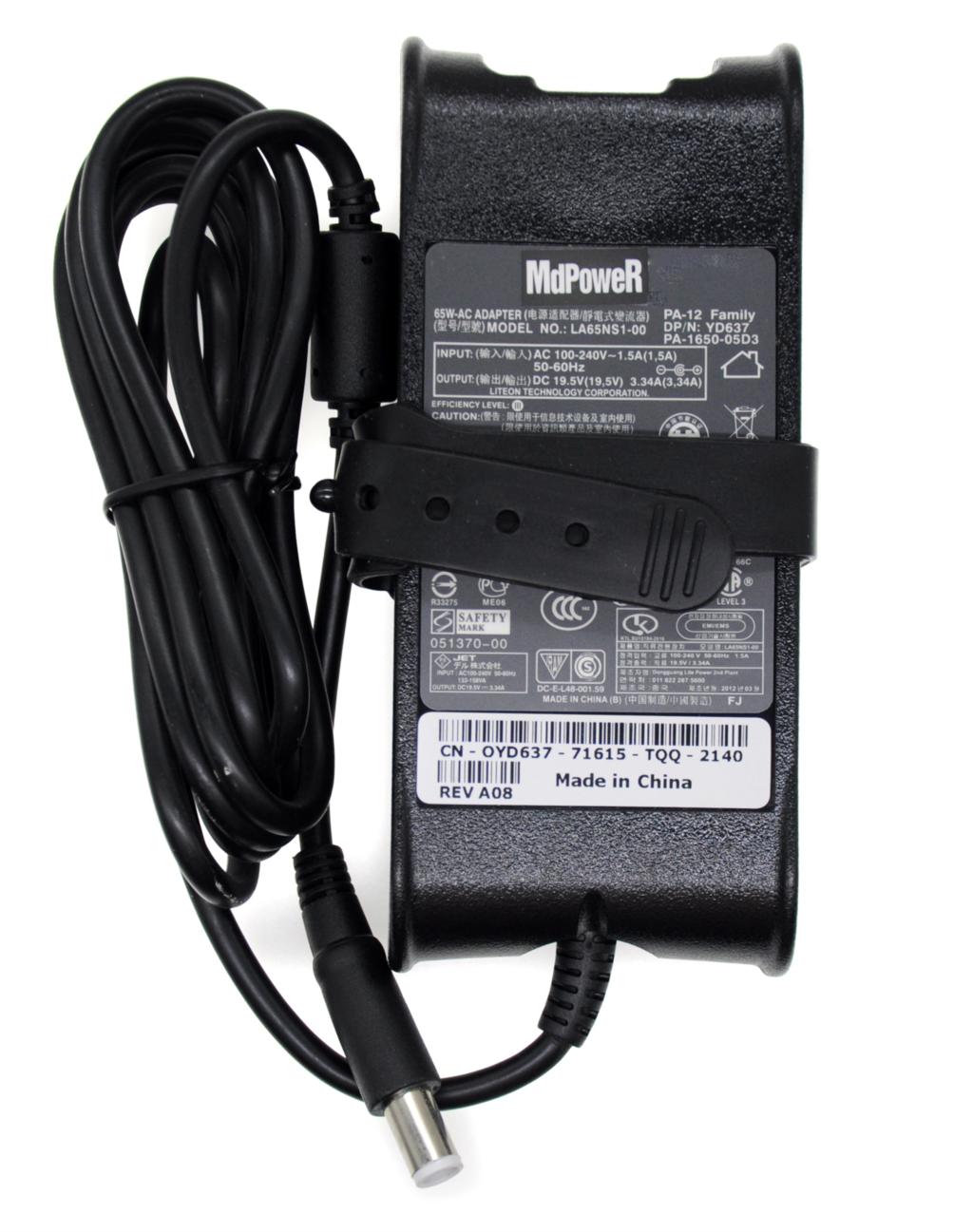 Original 19,5 V 3,34 A 65 W AC-Adapter-Ladegerät für DellVostro 15 3543 3542 5542 5545 15-3546 15-3549 2420 V131 1310 1500 1710 1510