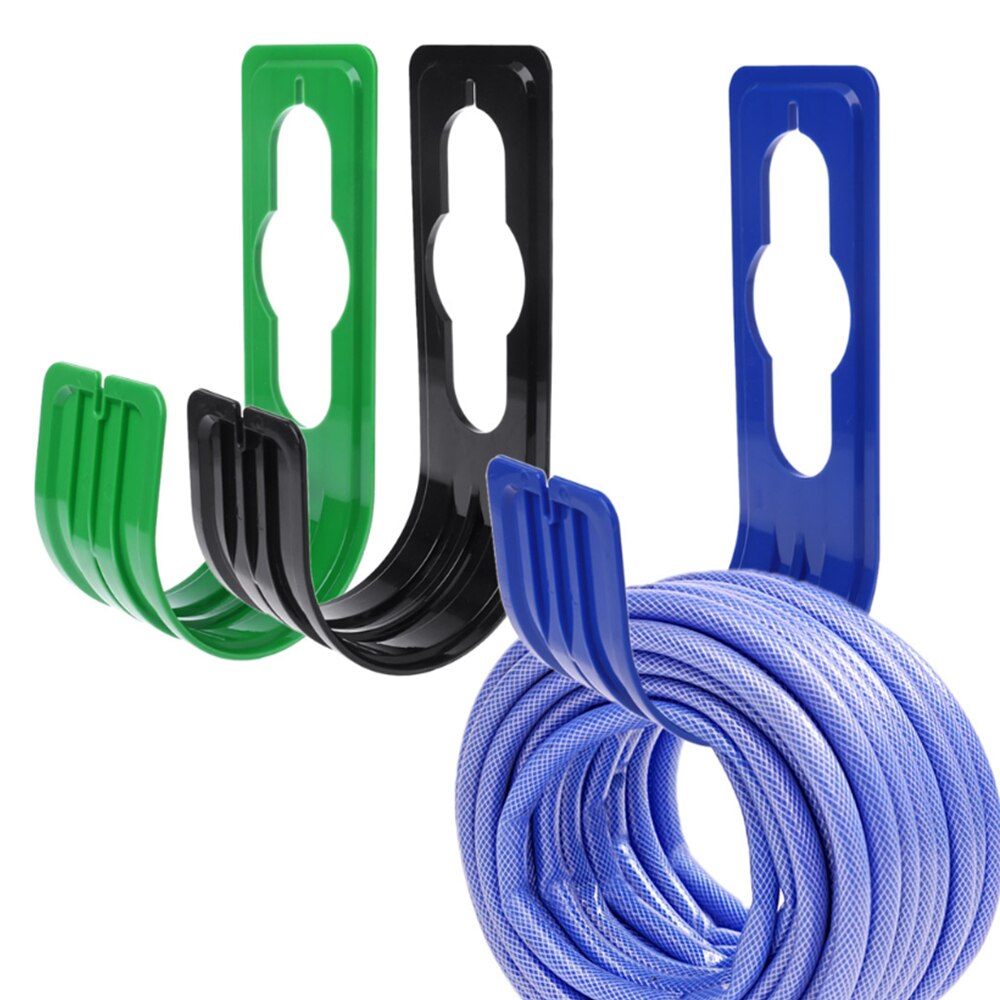 1PC Wall Mounted Hose Organizer Garden Yard Pipe Holder Hosepipe Watering Hook Wash Car Hose Hanger Storage Rack