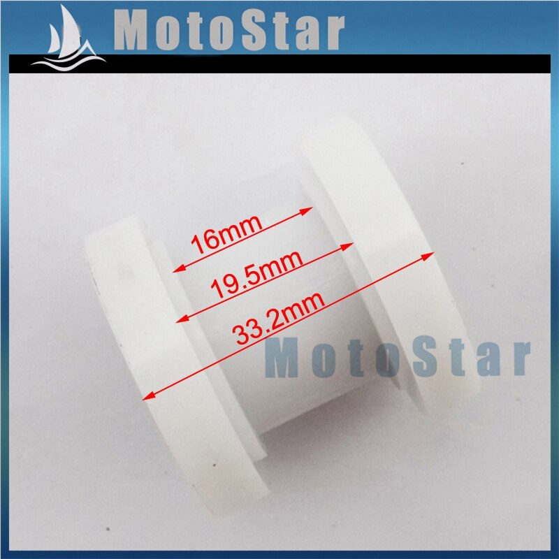 10Mm Witte Keten Roller Katrol Spanner Voor Chinese 50cc-250cc Pit Dirt Motor Bike Motorcycle