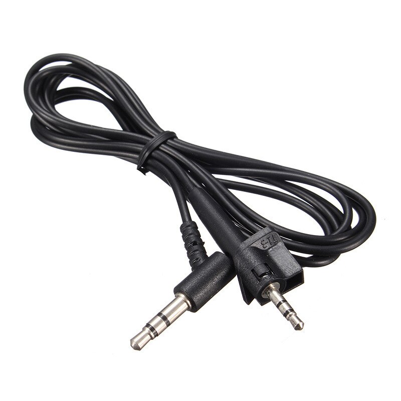 Convient pour BOSE AE2 AE2i, câble de casque, remplacement de ligne, microphone, ligne d&#39;enregistrement, ligne de contrôle du volume: Without microphone