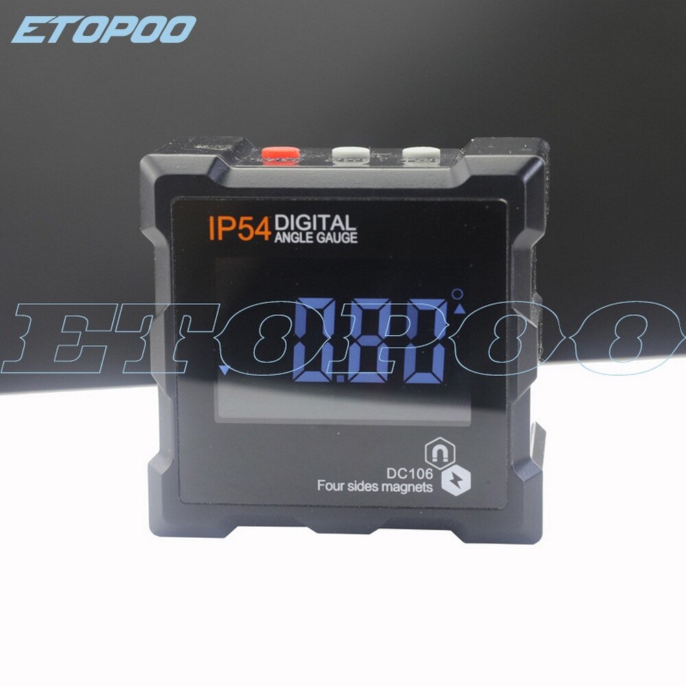 Electronic Protractor Digital Inclinometer Digital Protractor Angle Gauge Angle Finder Level with Backlight Inclinometer