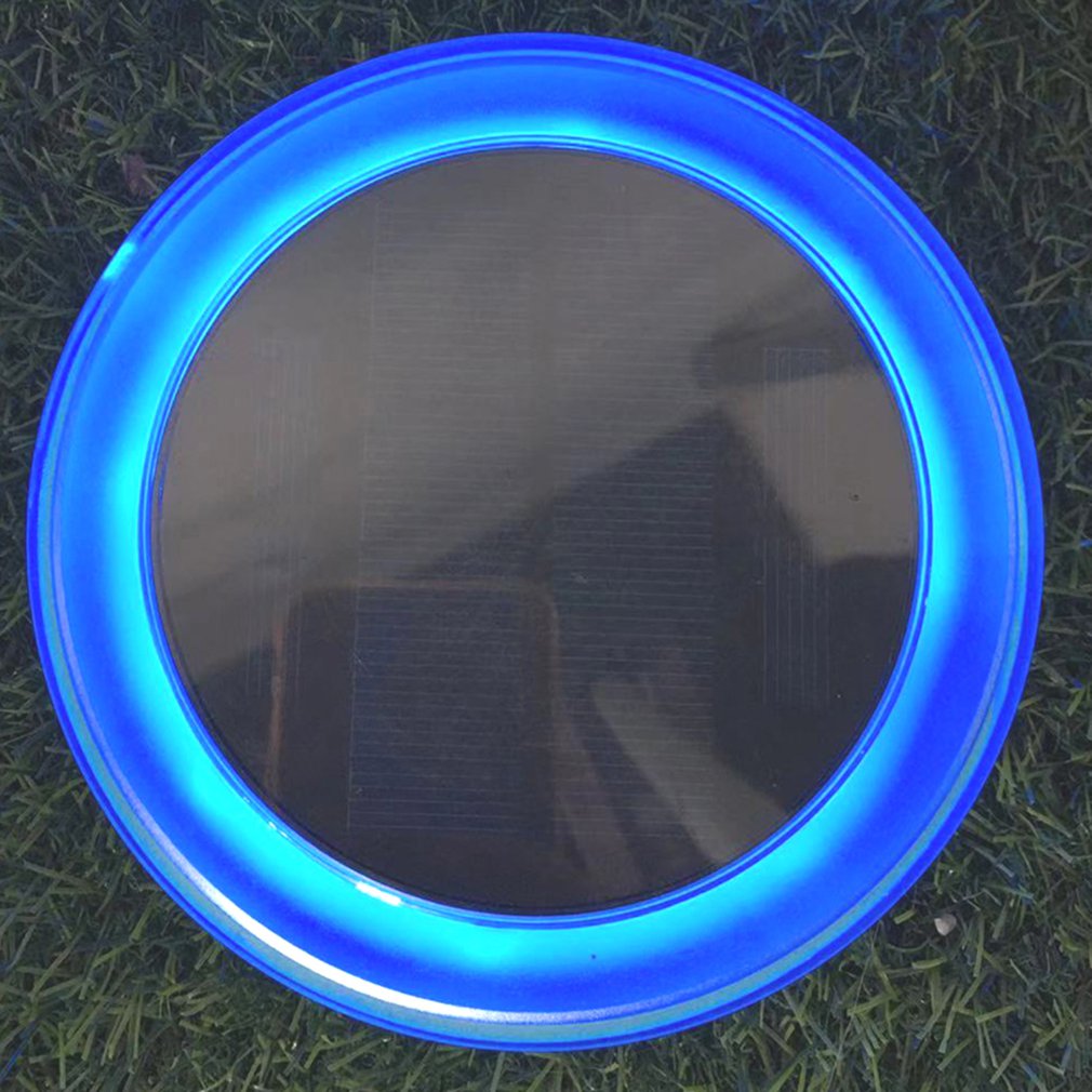 Solar led fountain lights swimming pool landscape lights colorful water float lights color changing LED swimming pool lights