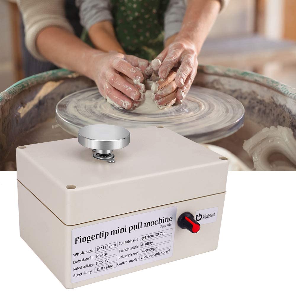 Usb keramik maskine med keramik forme værktøjer , 2000 rpm keramik hjul mini ler gør keramik maskine keramisk diy håndværk