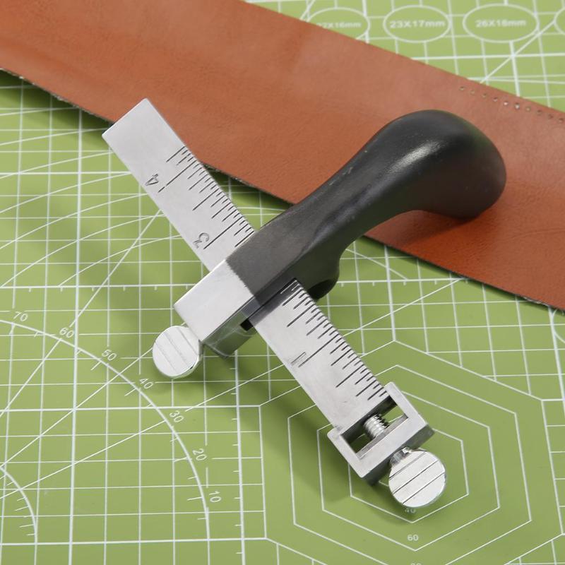 DIY Leather Strap Cutter Hand Cutting Draw Gauge Leather Craft Strip Belt Tools Necessary Household Handicraft Supplies