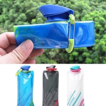 Opvouwbare Zacht Water Zak 700Ml Herbruikbare Draagbare Ultra-Licht Outdoor Sport Wandelen Camping Vervoer Water Zakken