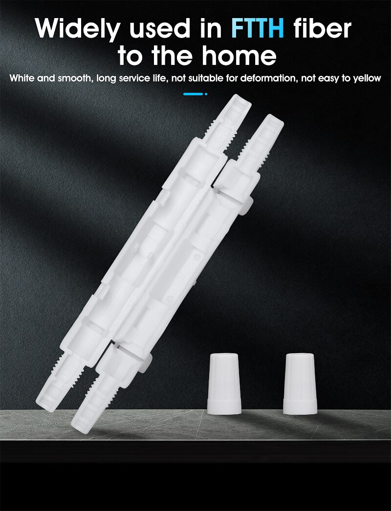 Cable Protection Box Optical Fiber Protection Box Small Round Tube Heat Shrink Tubing to Protect Fiber Splice Tray