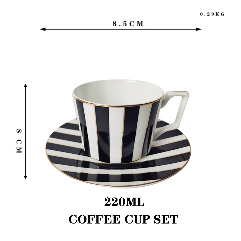 Bone China Plaat Ronde Plaat Voedsel Lade Diner Set Grensoverschrijdende Patroon Restaurant Grid Plaat Goud Voedsel Schotel Assiette porselein: coffee cup set