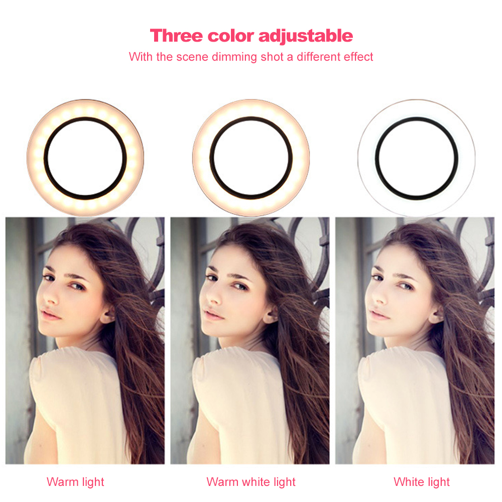 Led selfie licht studio fotografie fotolampen invullicht + studio ondersteuning vloerbeugel telefoonhouder fotografie statief