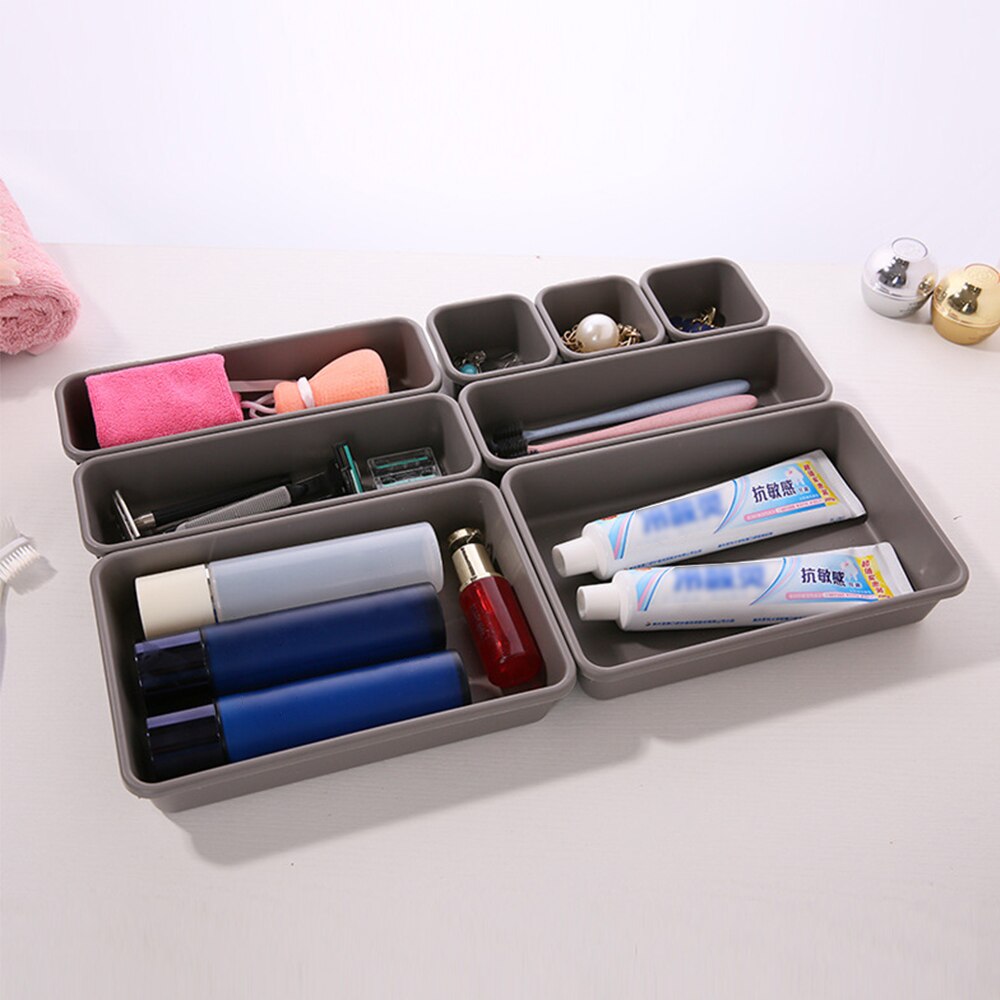 8 Stuks Thuis Lade Organizer Office Opbergdoos Keuken Badkamer Kast Desk Box Organizer Box Trays Opslag Lade Organisatie
