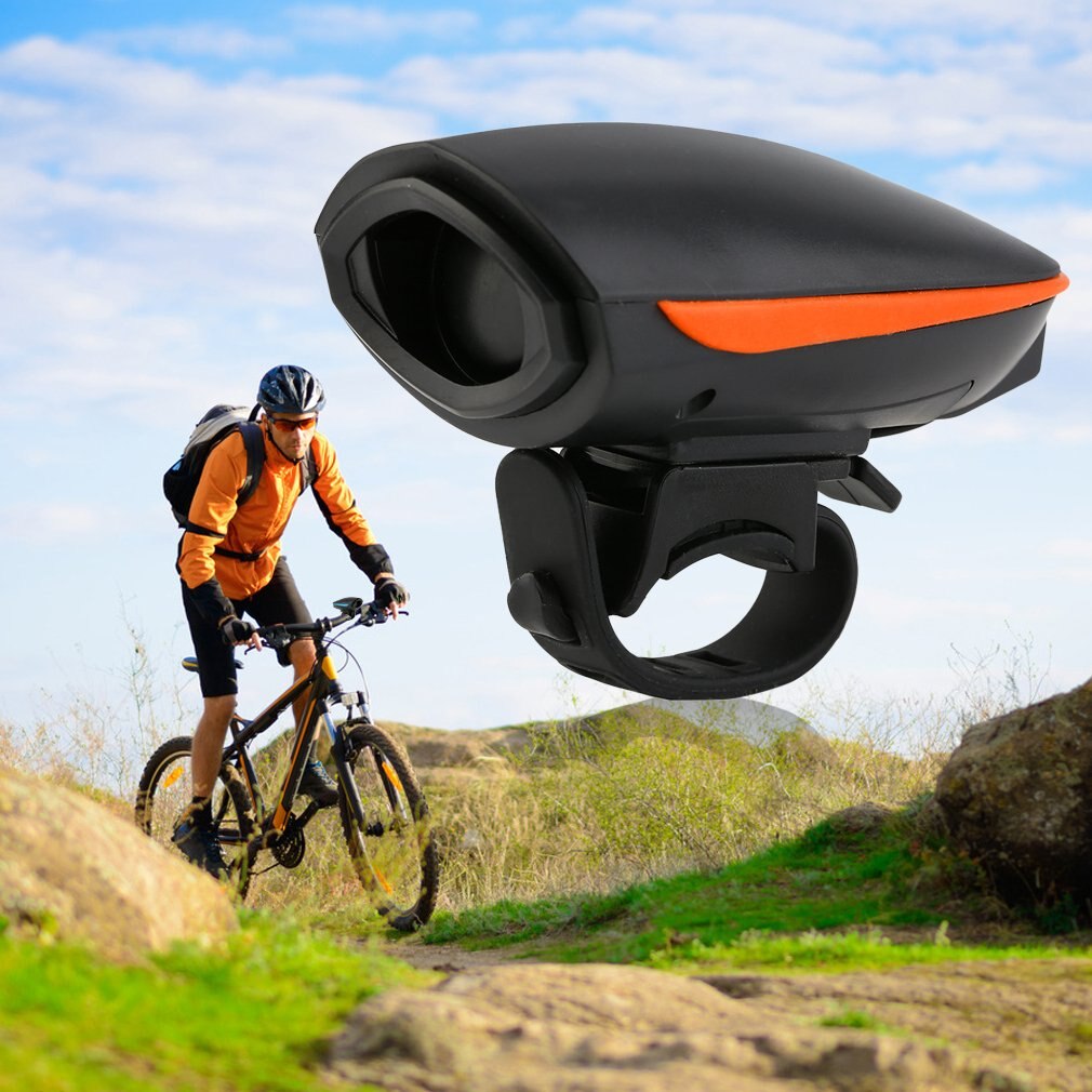 140db Fietsbel Elektrische Fietsen Stuur Horn Luid Outdoor Alarm Bell Voor Veiligheid Night Riding Bike Accessoires Usb Opladen