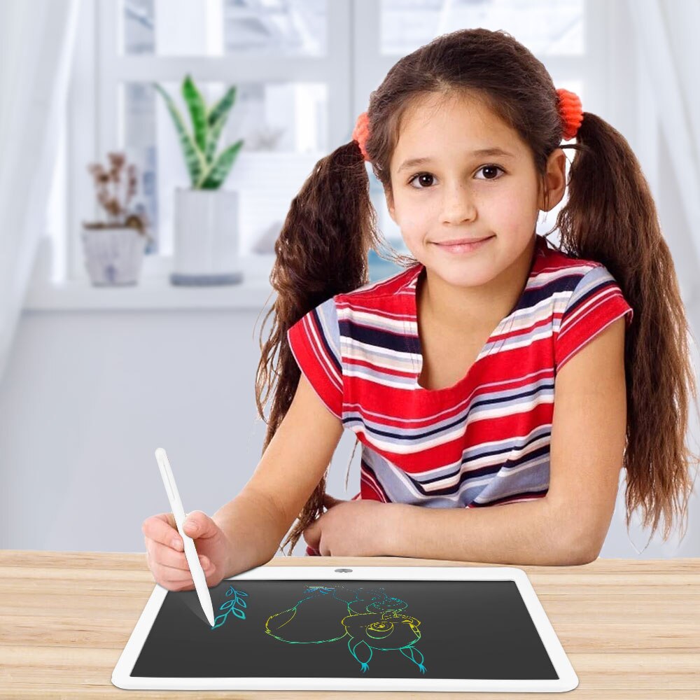 15 inch Colorful LCD Writing Tablet Board Electronic Small Blackboard Paperless Office Writing Board 15" with Stylus Pens