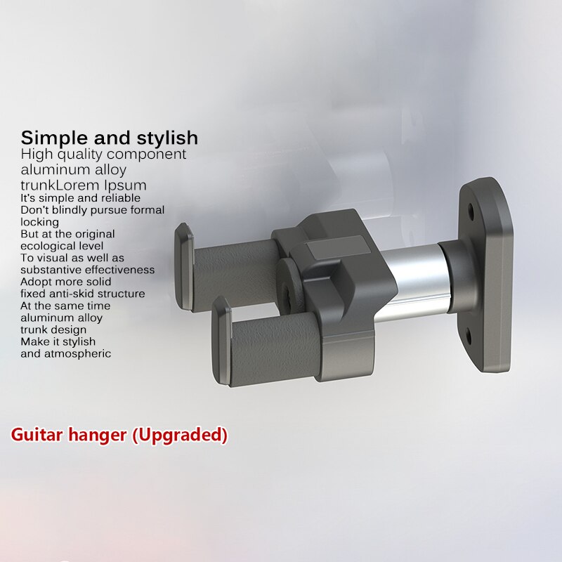 Guitar Wall Hook Wall Mount Guitar Hanger Non-Slip Holder Stand For Guitar Ukulele Violin Bass Guitar Instrument Accessories
