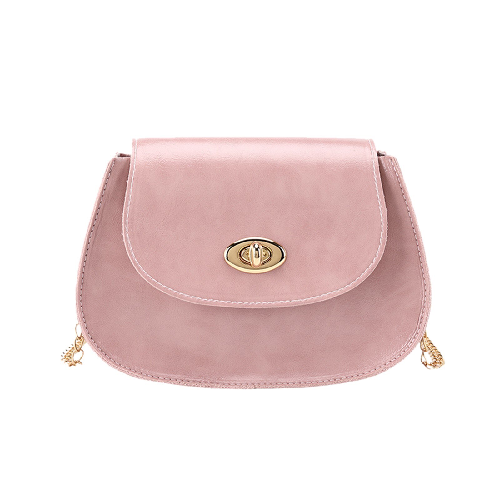 Sac à main asymétrique décontracté pour femmes, sac à bandoulière, à la , assorti à tout, petite sacoche, pochettes: Rose