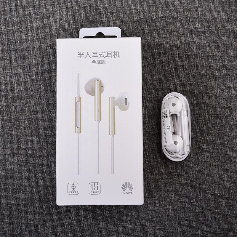 Original Huawei 3.5mm earphone AM116 Metal Wired Headset For Huawei P30 P20 Pro P8 P9 Lite P10 Plus Honor 10 9 20 Mate 20 10 8 9