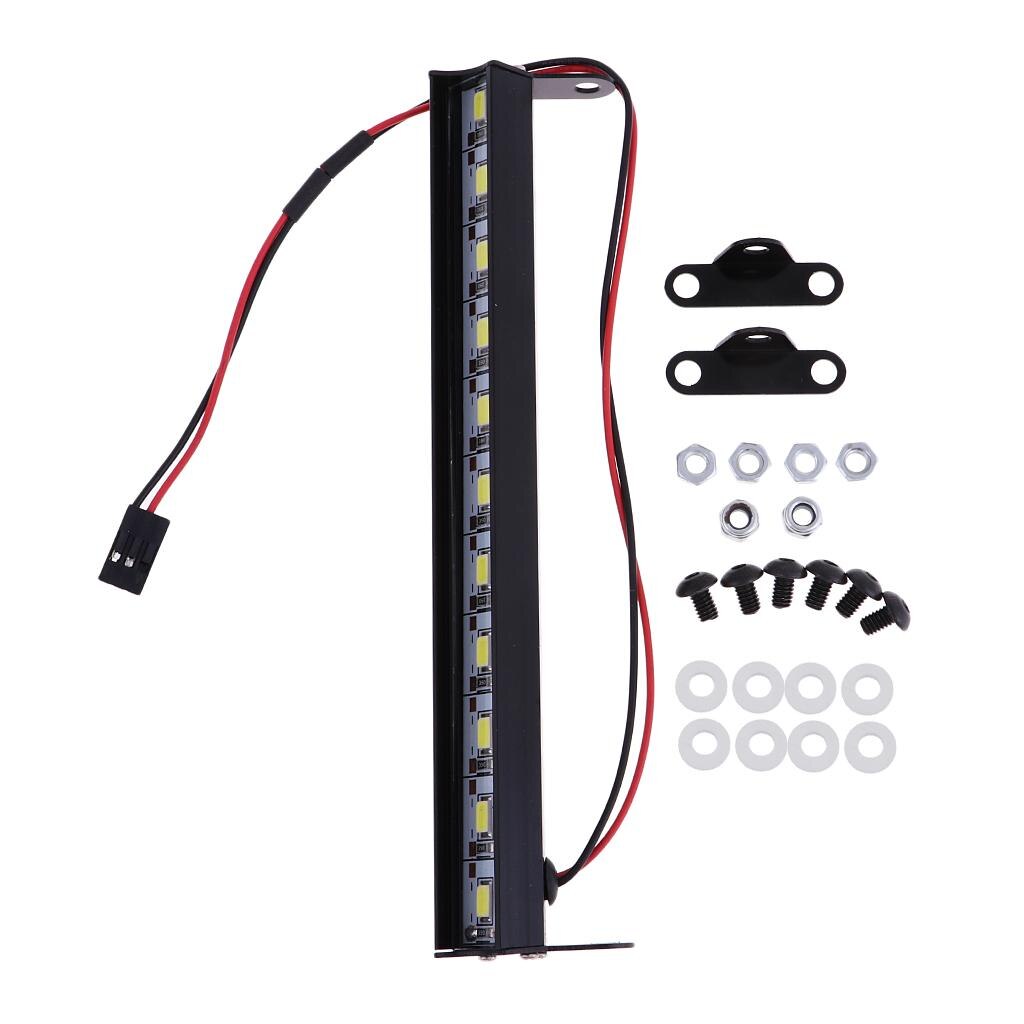 Wasserdichte, superhelle led-lichtleiste für scx 10 d90 rc crawler – diy-zubehör