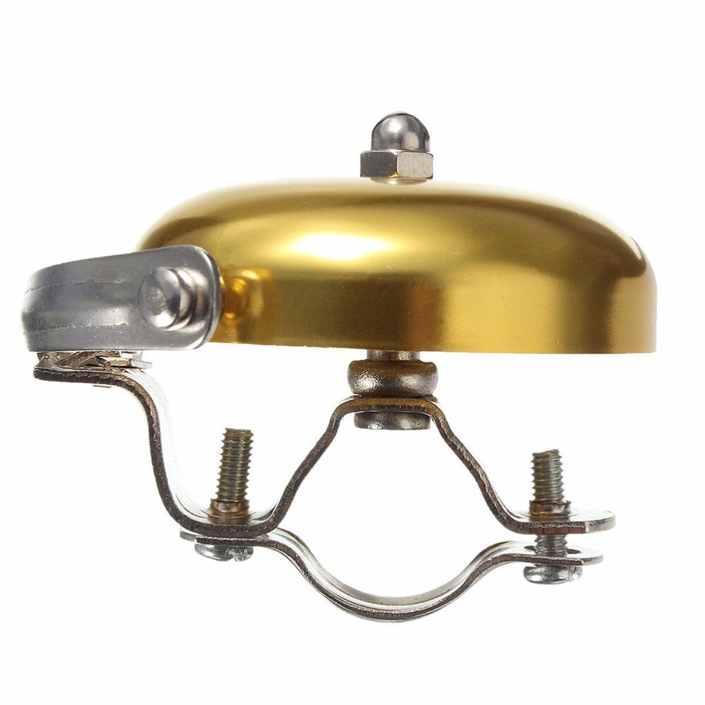Vintage Klassieke Fietsbel Ring Cycling Bike Messing Retro Upgrades Cycling Bike Waarschuwing Hoorn Luid Goud Zilver Fiets Accessoire