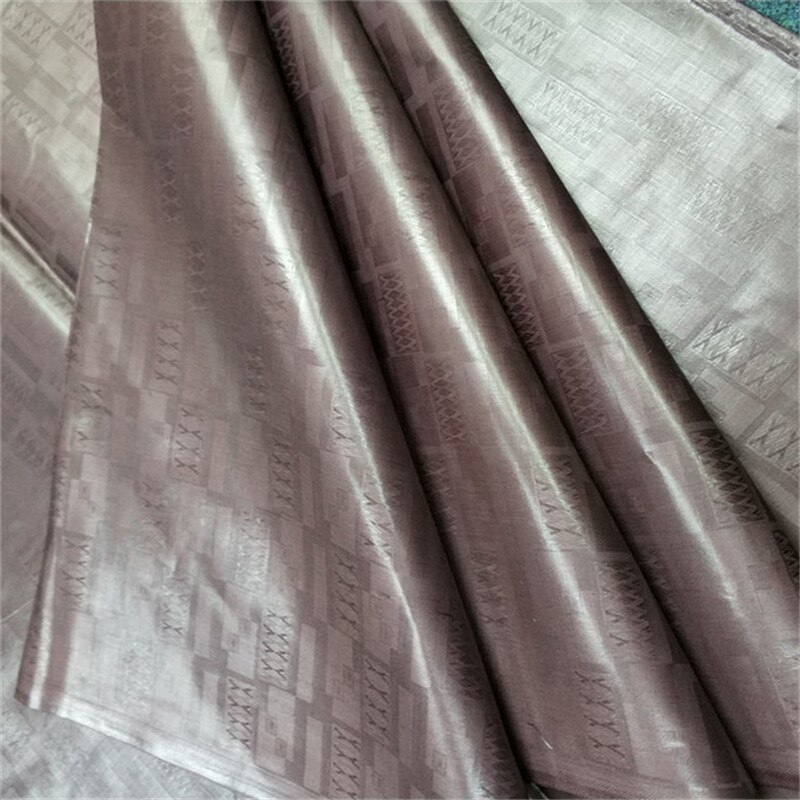 Tissu africain et nigérian pour homme | Tissu riche et de , en coton et en brocade africain, bassin bazin, lot de 5 mètres