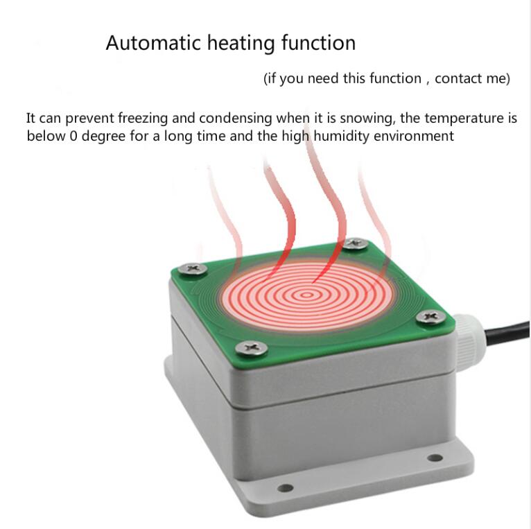 485 Rain and Snow Sensor Meteorological Station Rainwater and Snowfall Induction Detection Heating Anti-icing Switch Quantity