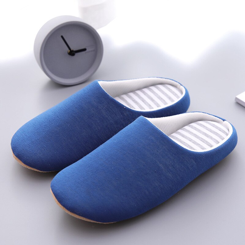 Women Classic Slippers Winter Warm Shoes Flip Flop Comfortable Wedding Shoes All-match Guest Slippers Loafer Shoes: dark blue / XXL