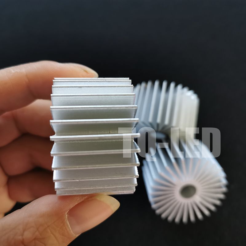 40mm*25mm køleplader i aluminium 3w 5w højeffekt led billampe radiator