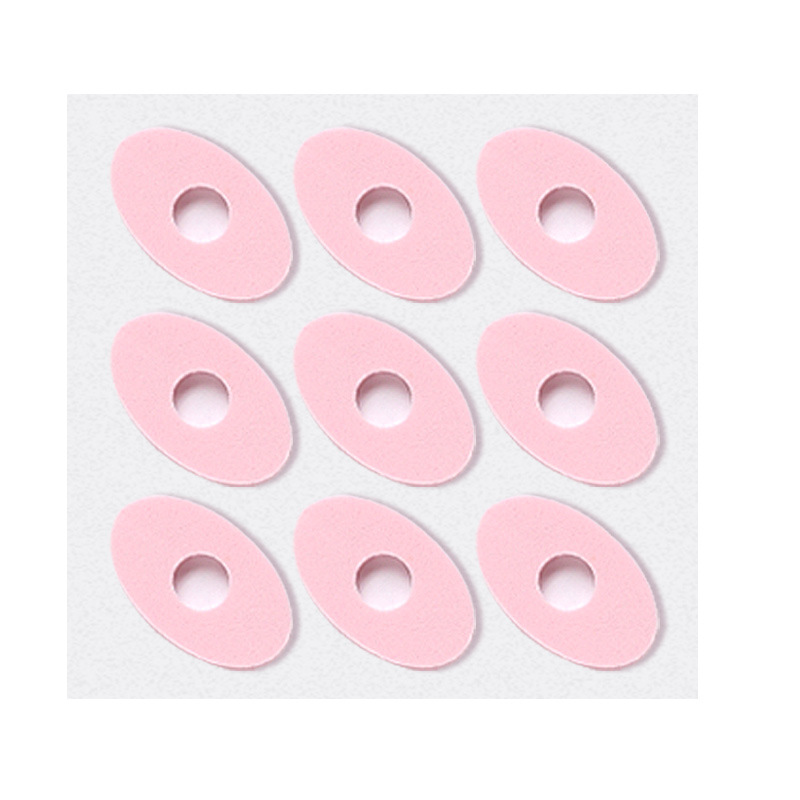 1Sheet Callus Cushions Shoes Heel Pad Foam Round Toe Foot Care Tools Corn Bunion Protectors Pads 3 Types: Light Grey