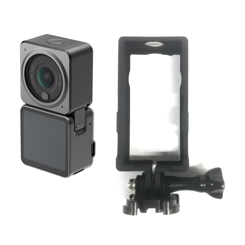 Protective Frame Anti Dust Protection Border Case Camera Housing Mount with Shoe Movable Base for dji Action 2 95AF