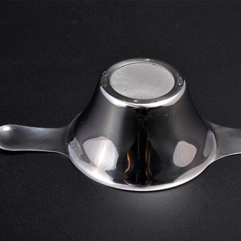 1PC acier inoxydable passoire à thé Fine maille chinois Kungfu thé feuille entonnoir filtre pour thé et café accessoires de cuisine