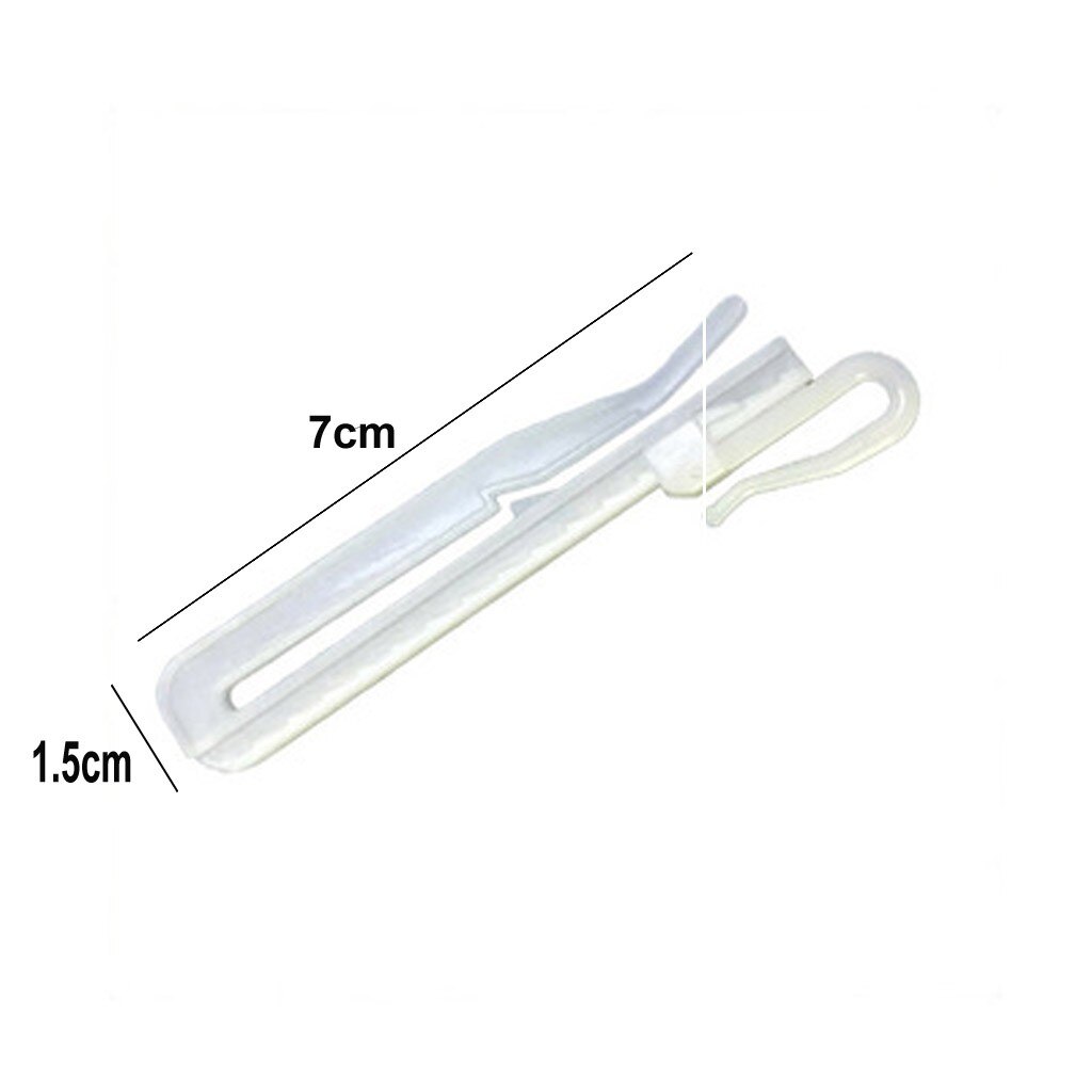 17Pcs Haak Plastic Haak Lifting Haken Top Ondersteuning Product Gordijn Aanpassing Haken Doek Plastic Haken Lifting Haken L928