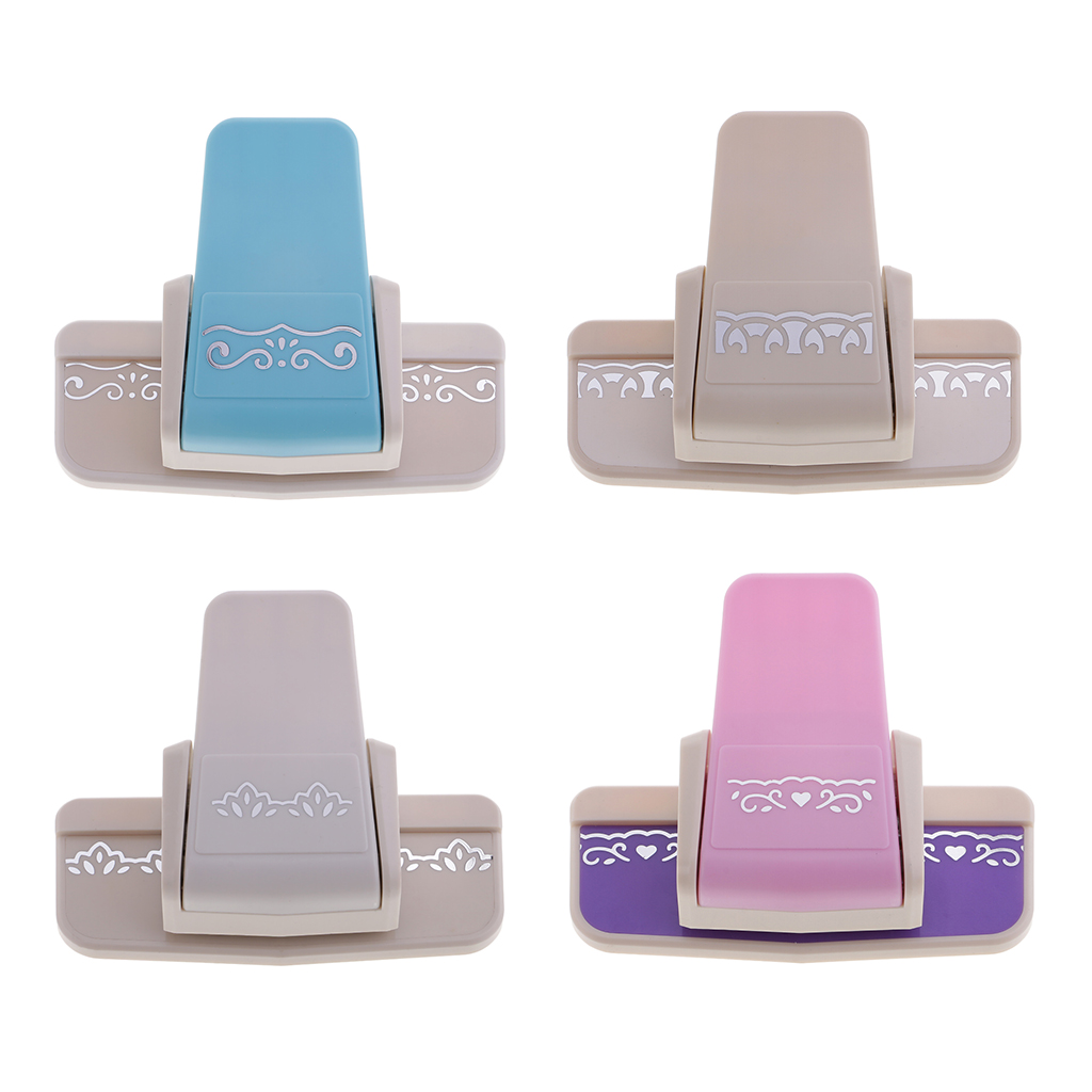 4 Different Patterns Fancy Border Punch Scrapbook Handmade Edge Device DIY Paper Cutter Handmade Craft