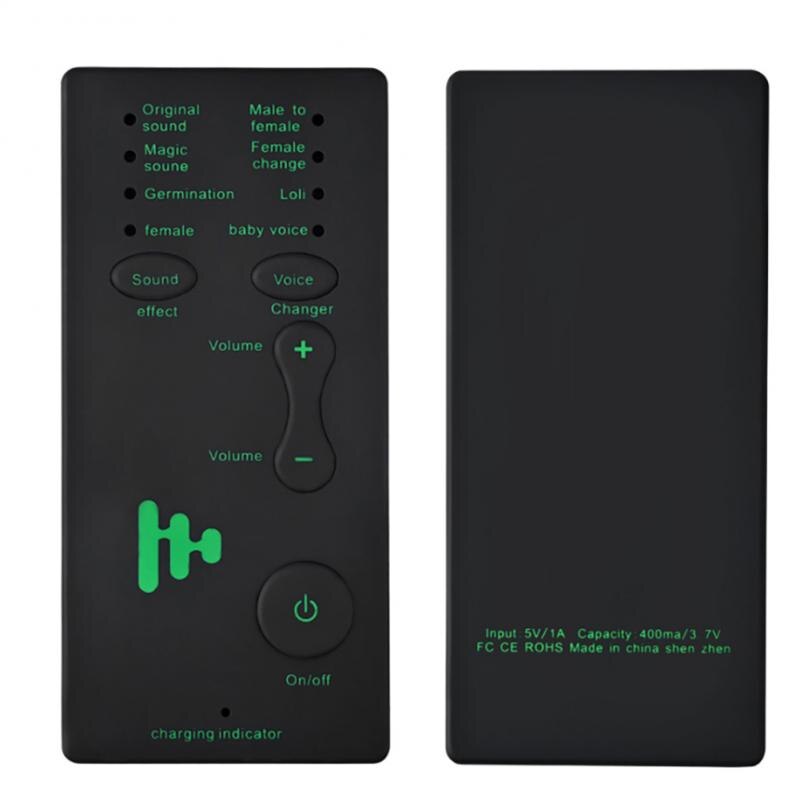 Mini Wireless 7 Different Sound Changes Microphone Voice Changer Device For Male/Female/Girl/Robot For PC Phone