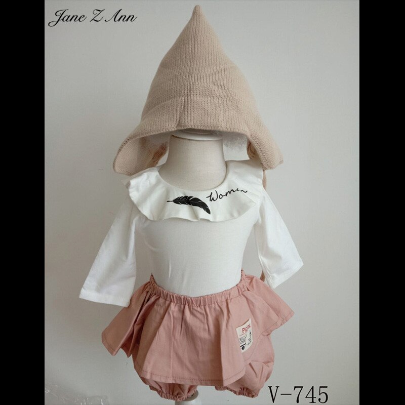 Jane z ann kinderfotografie kleding baby 6 maanden 1 jaar studio fotoshoot outfits hoed + kleding