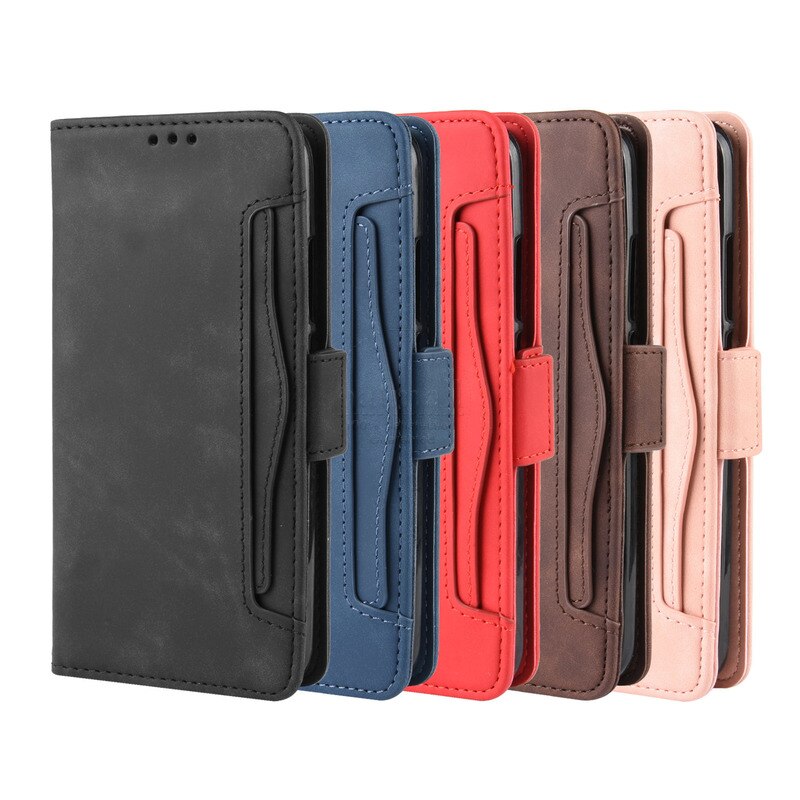 Custodie a portafoglio per Motorola E7 Power Case chiusura magnetica libro Flip Cover per Moto E7 Power porta carte di credito in pelle borse per telefono