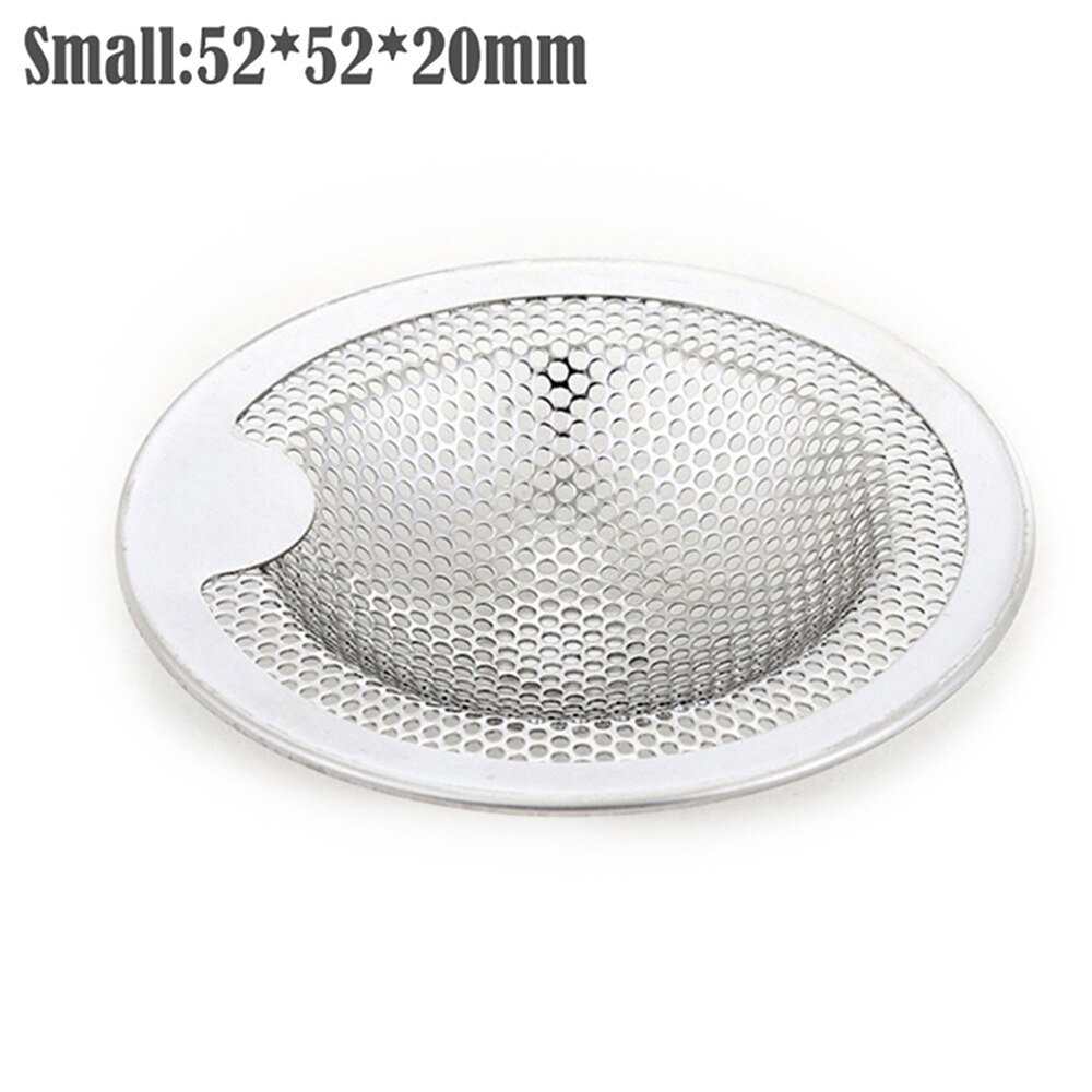 Kitchen Bathroom Sink Filter Drain Stainless Steel Drain Hole Drain Hole Bathtub Shower Waste Stopper Sewer Sink Kitchen Gadgets: 52x52x20mm