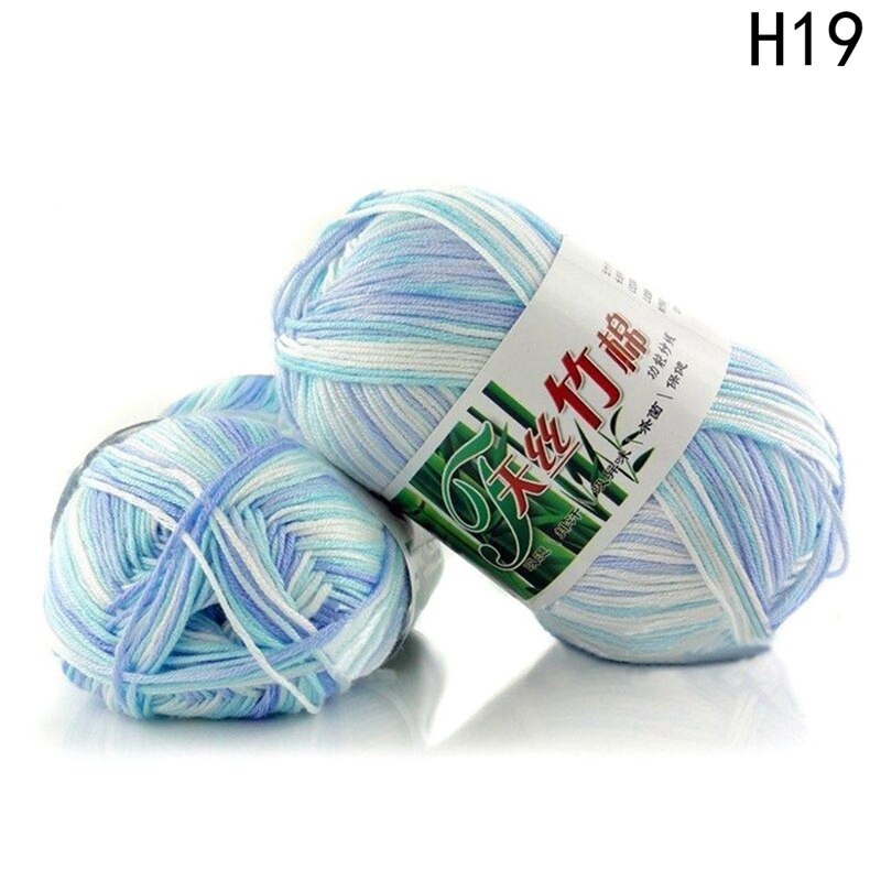 Warm DIY Milk Cotton Yarn Baby Wool Yarn for Knitting Children Hand Knitted Yarn Knit Blanket Crochet Yarn 100g: HG9936H19