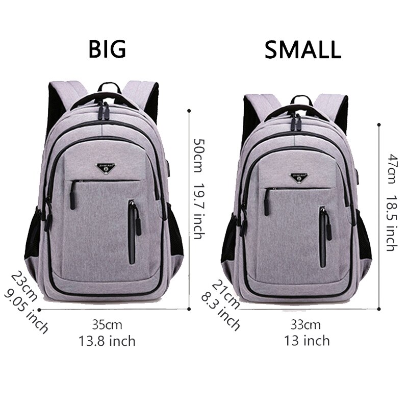 Large Capacity Usb Backpack for Men Waterproof Laptop Backpack for Women Casual Business Bag Teen College Student Back Pack