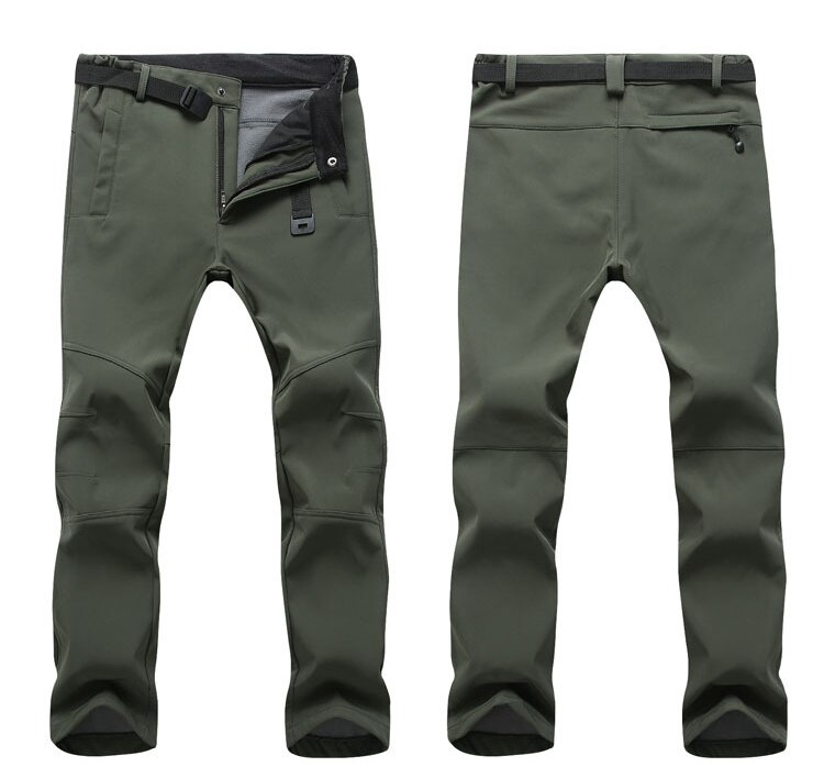 Pantaloni Invernali Bambini Softshell - Impermeabili, Traspiranti Con Fodera In Pile - Foto 9