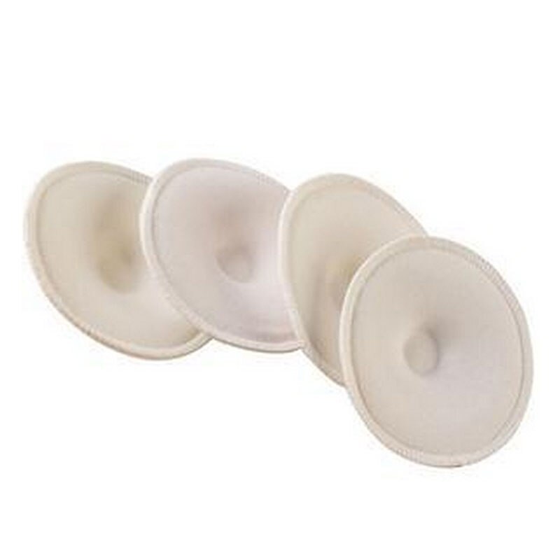 4pc Washable Reusable Breast Nursing Pads Absorbent Breastfeeding Feeding Pad